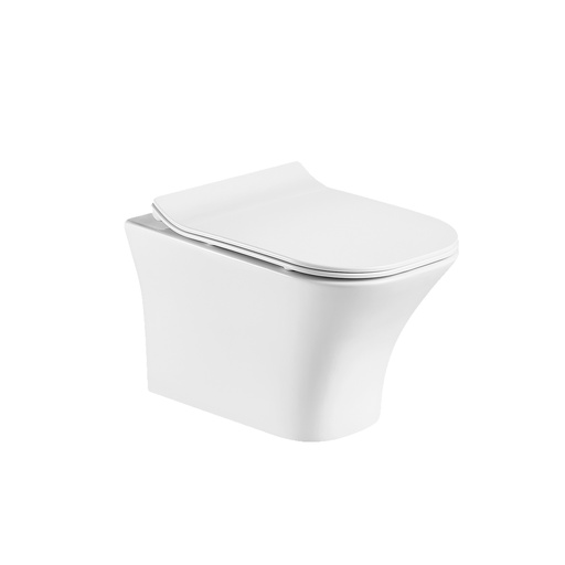 [T113003] Bathroom Wall Mounted Square Round Toilet Suites P.Tropez
