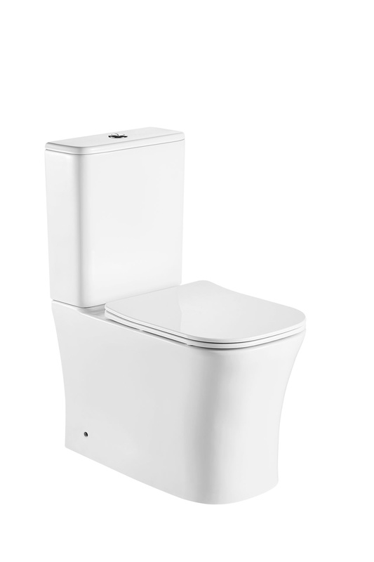 [T112004] Rimless Washdown Two Piece Toilet