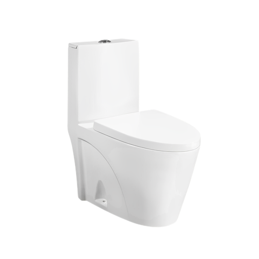 [T111005] One-Piece Elongated Toilet Dual-Flush