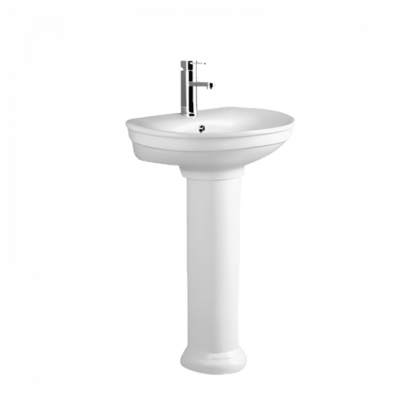 Bathroom Pedestal Basin