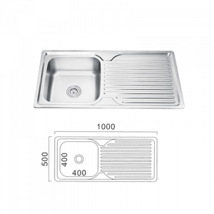 1000mm kitchen sink