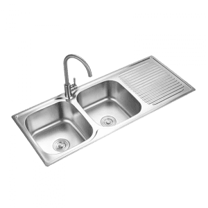 Double Bowl Stainless Steel Kitchen Sink