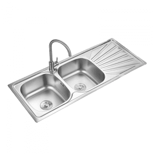 1200mm Double Bowl Stainless Steel Sink