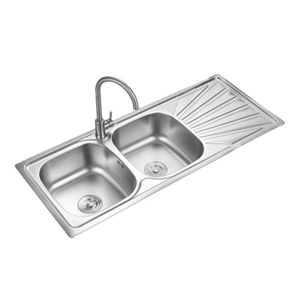 1200mm Double Bowl Stainless Steel Sink
