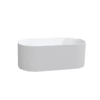 Simple Glossy Freestanding Acrylic Bathtub