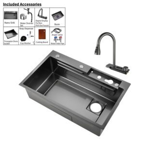 Handmade Stainless Steel Kitchen Sink