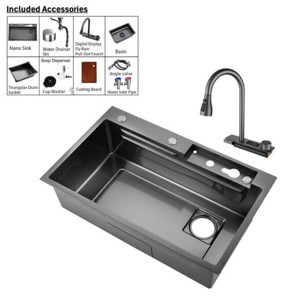 Handmade Stainless Steel Kitchen Sink