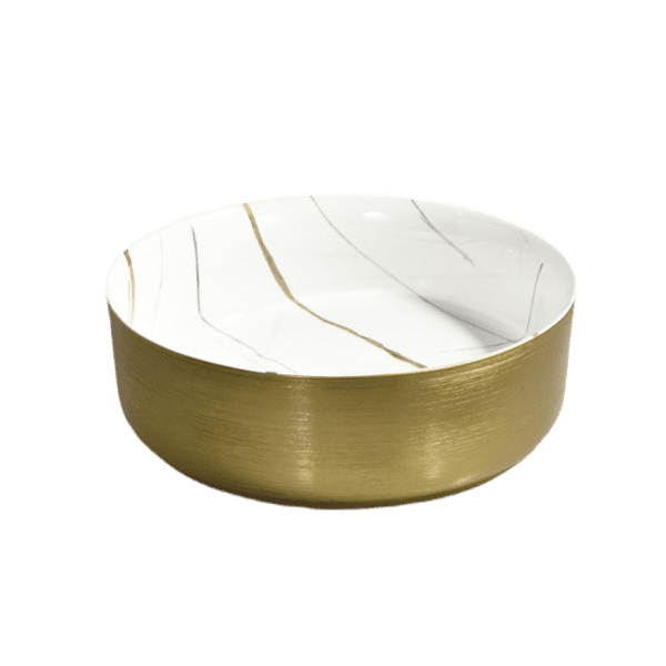 Round Easy Clean Porcelain Basin