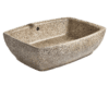 Square Porcelain Sink Bowl