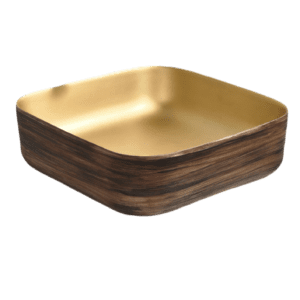 Square Above Counter Porcelain Basin