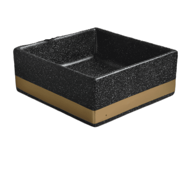 Square Countertop Ceramic Sink