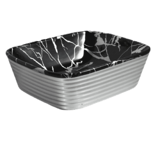 Square Above Counter Ceramic Sink