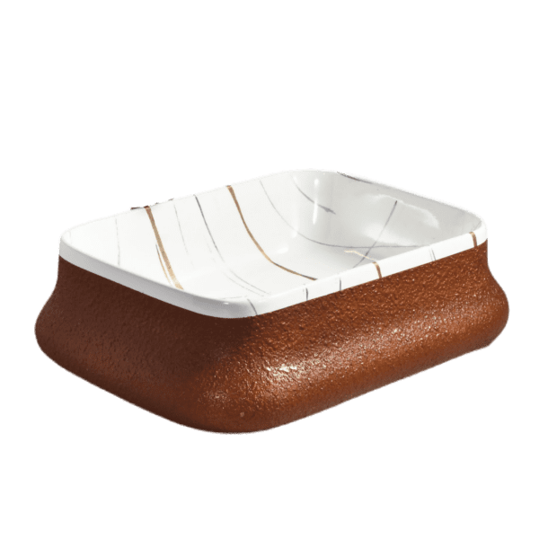 Square Bathroom Easy Clean Basin