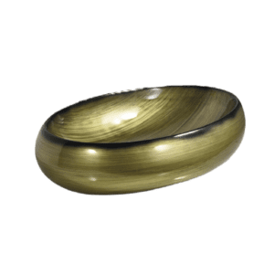 Oval Porcelain Basin Bowl