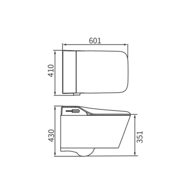 Good Design Intelligent Smart Toilet Suites