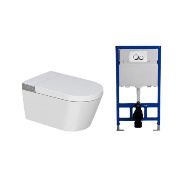 Bathroom Wall Hung Smart Toilet Pan