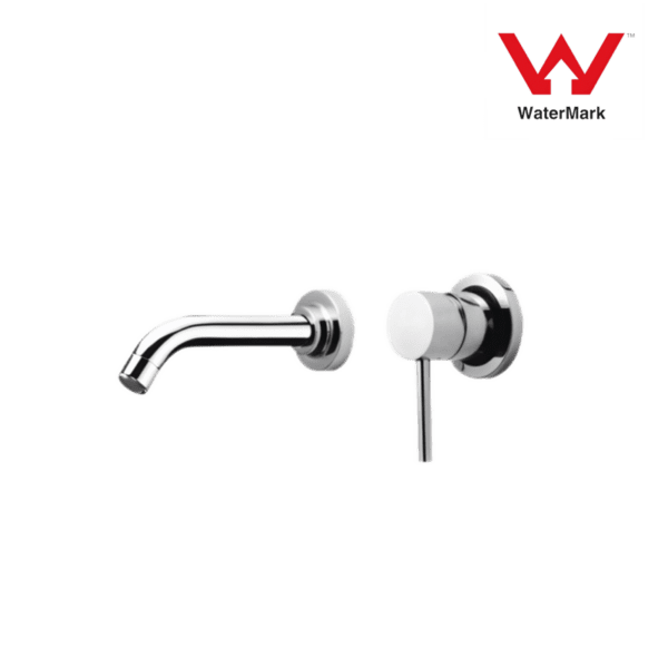 Single Level Bathroom Wall Mixer Taps