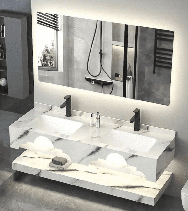 Bathroom Rock Slate Vanity