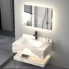 Bathroom Rock Slate Vanity