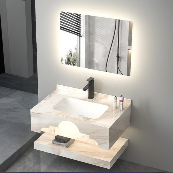 Bathroom Rock Slate Vanity