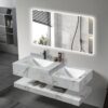 Bathroom Wall Mounted Rock Slate Vanity