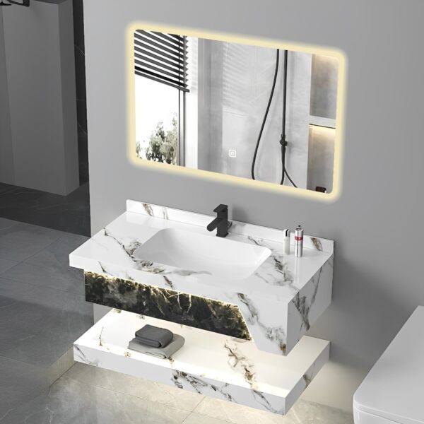Rock Slate Bathroom Cabinet