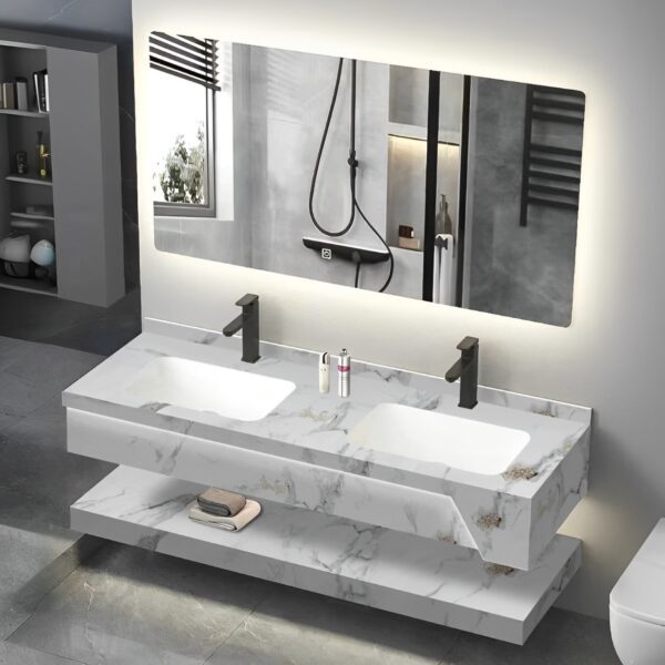 Rock Slate Bathroom Cabinet