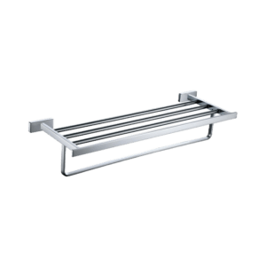 N3 Solid Brass Towel Shelf