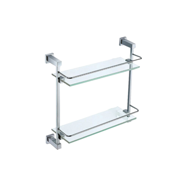 S18 Double Glass Shelf