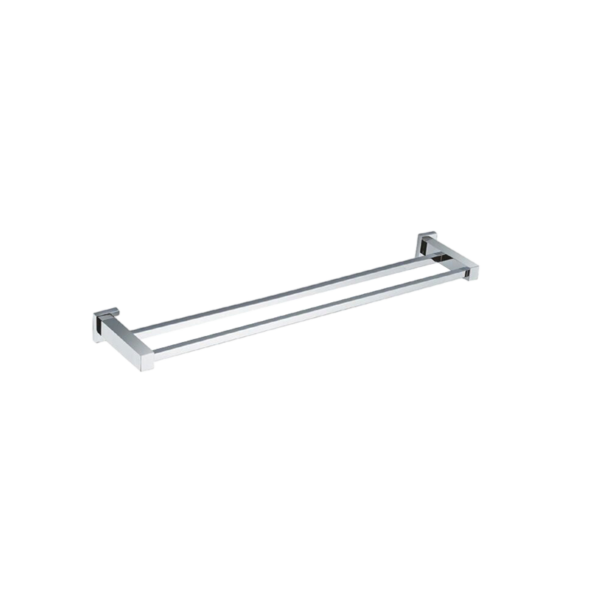S5 Solid Brass Double Towel Bar