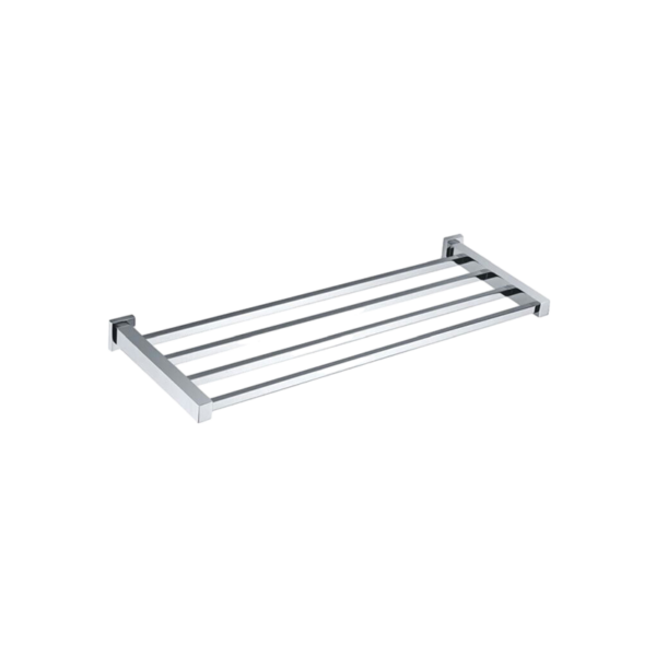 S6 Solid Brass Towel Shelf