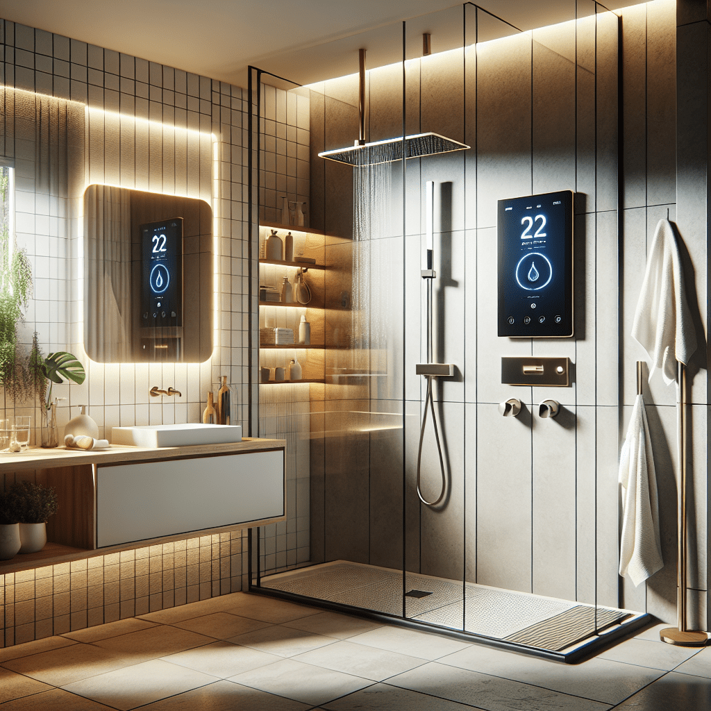 Latest Bathroom Trends: Smart Showers & Water-Saving Fixtures