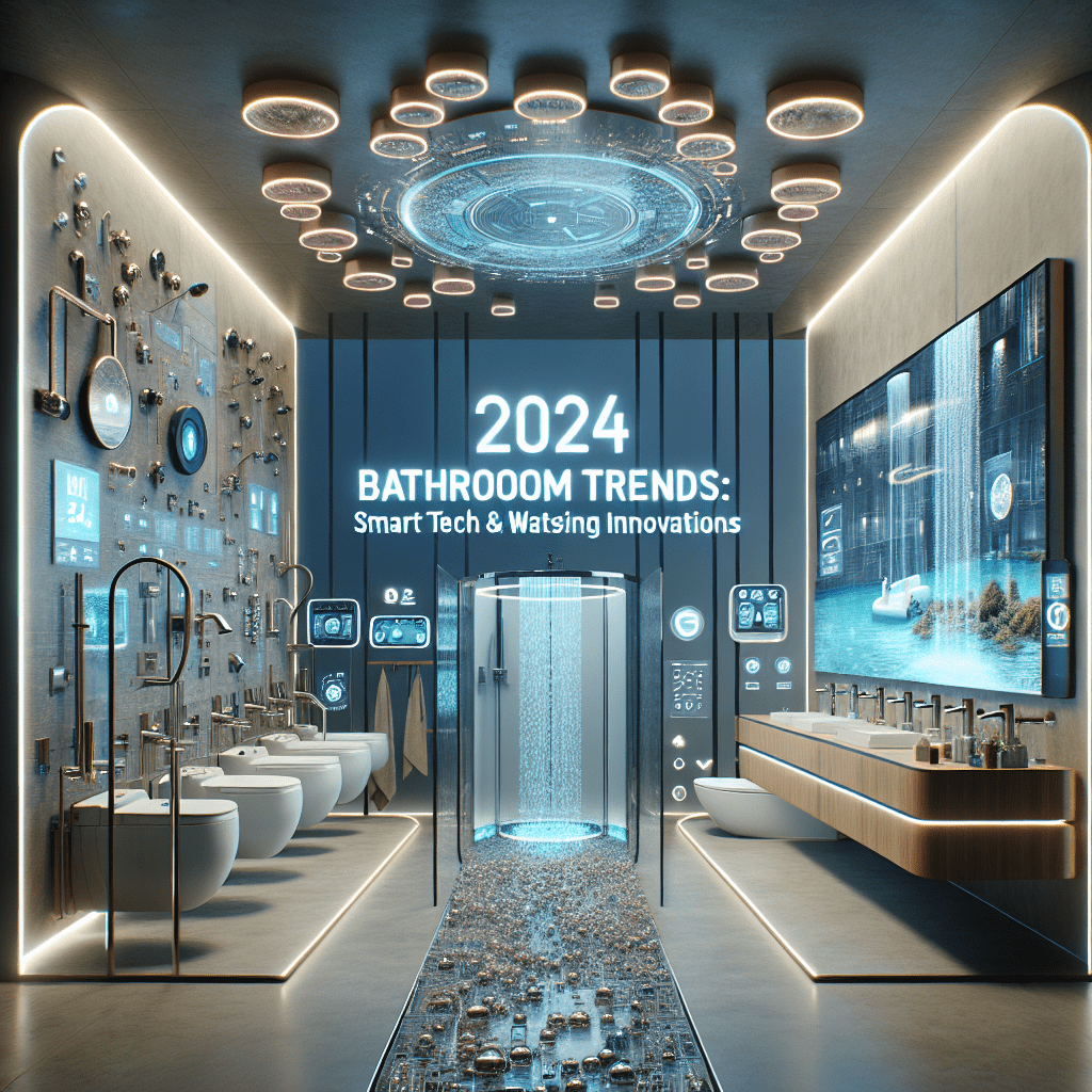 2024 Bathroom Trends: Smart Tech & Water-Saving Innovations